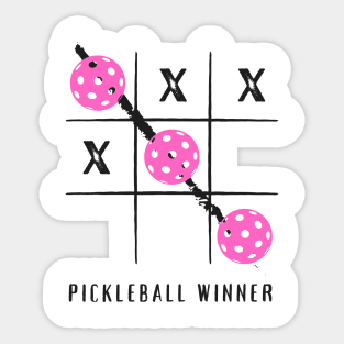 Tic Tac Toe Winner Sticker